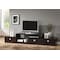 Baxton Studio Marconi Brown Asymmetrical Modern Tv Stand 79-4125 - alternate 2